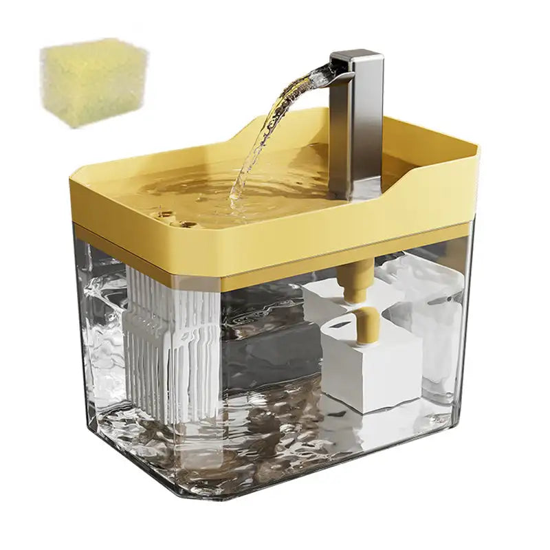Automatic 1.5L Pet Water Fountain gold