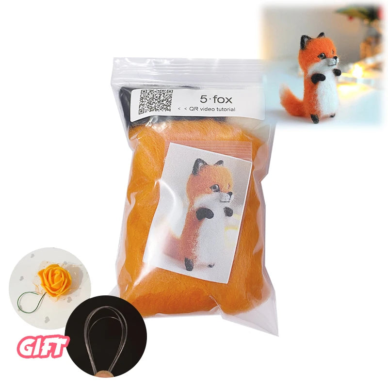 DIY Wool Felt Cat Kit