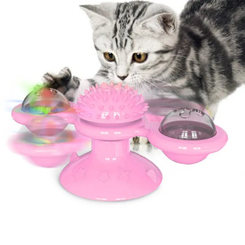 PawsomeSpin LightPlay Whirl Interactive Toy