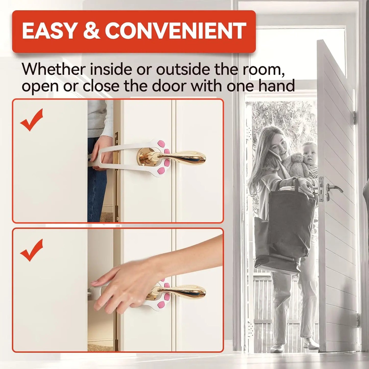 Adjustable Cat Door Latch