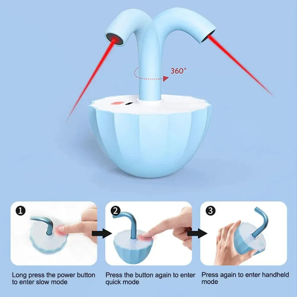 Automatic 360° Laser Cat Toy