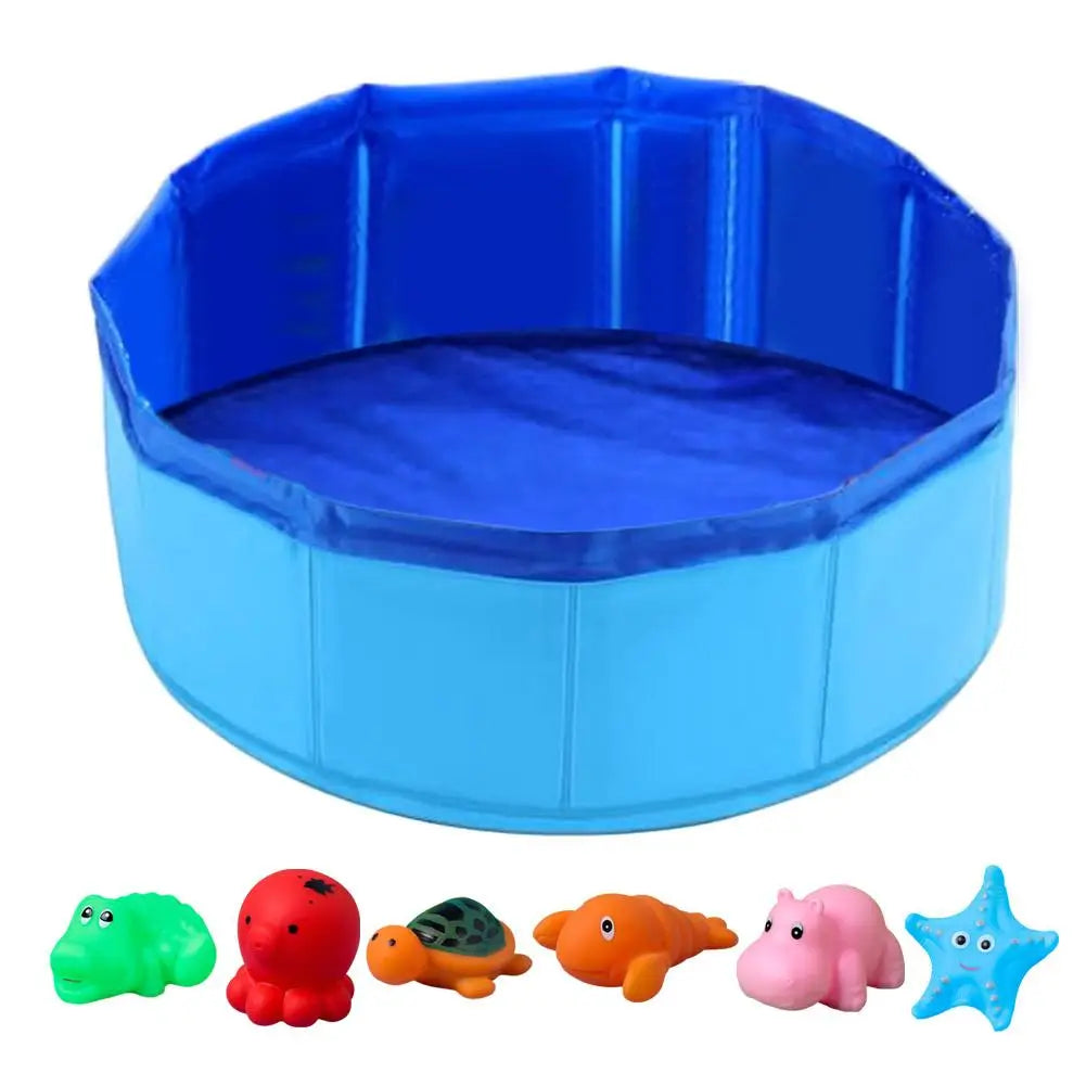 Foldable Pet Bath & Play Pool