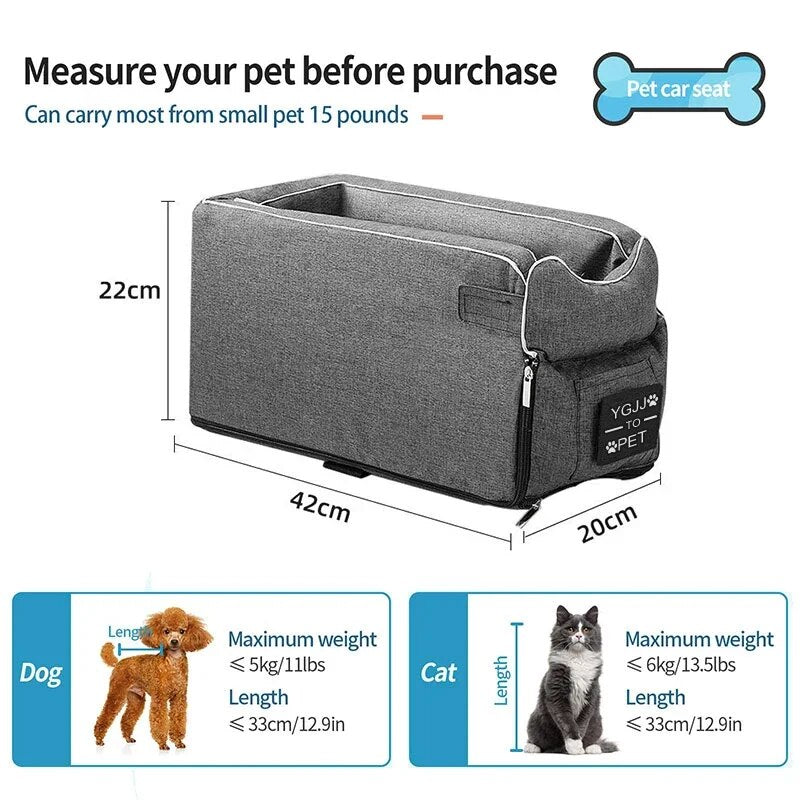 Co-Pilot Cat & Dog Carpool Seat