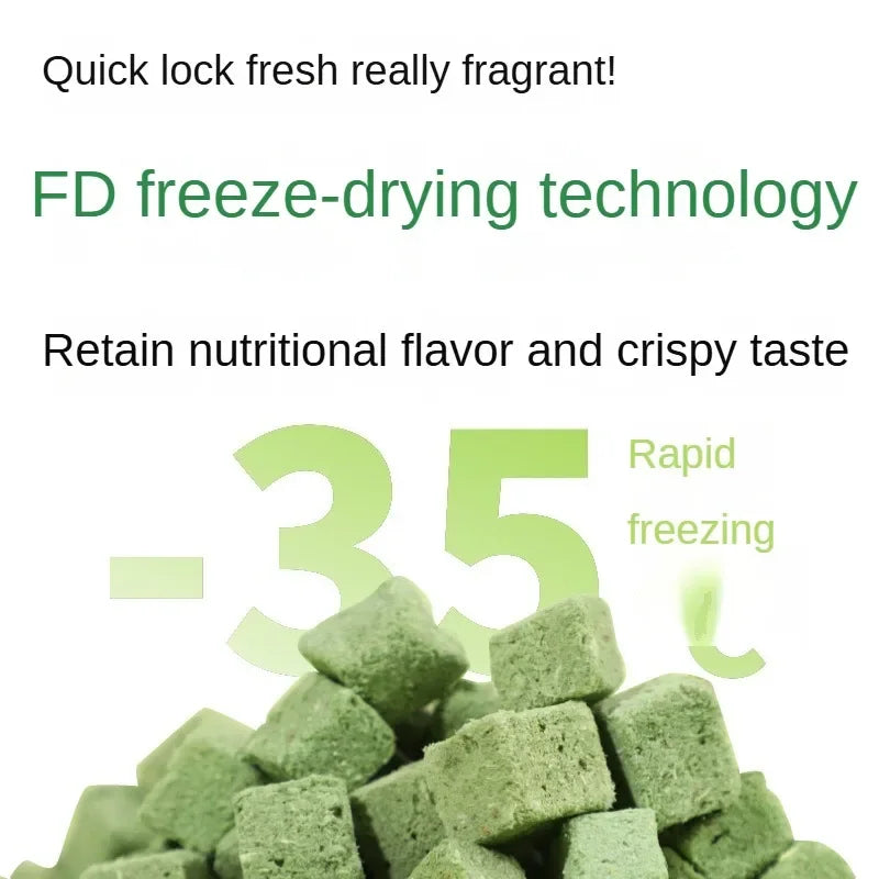 Freeze-Dried Catgrass Hairball Treats