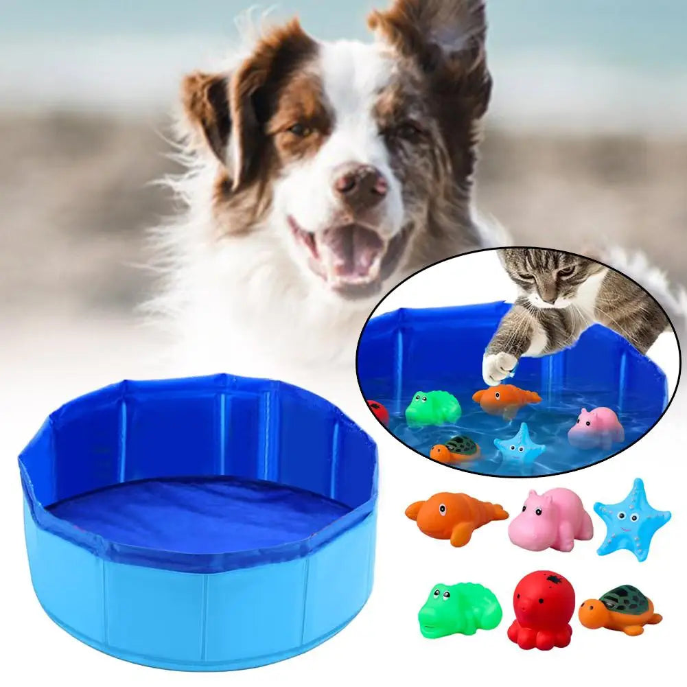 Foldable Pet Bath & Play Pool