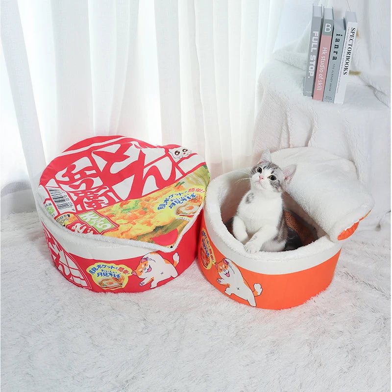 NoodleNest Pet Bed – Cozy, Breathable, All-Season Comfort