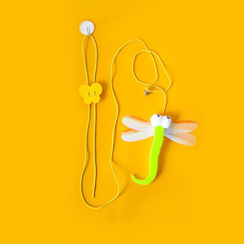Springy Cat Bouncer Toy – High-Hanging Fun!