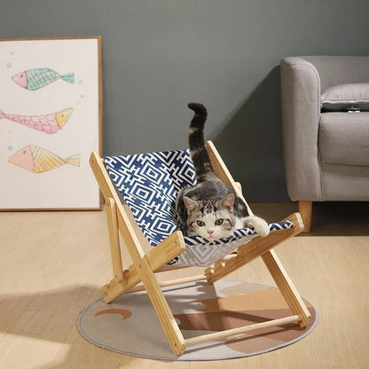 Adjustable Cat Recliner Bed & Nest