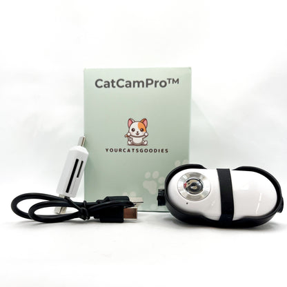 Cat POV camera and packaging