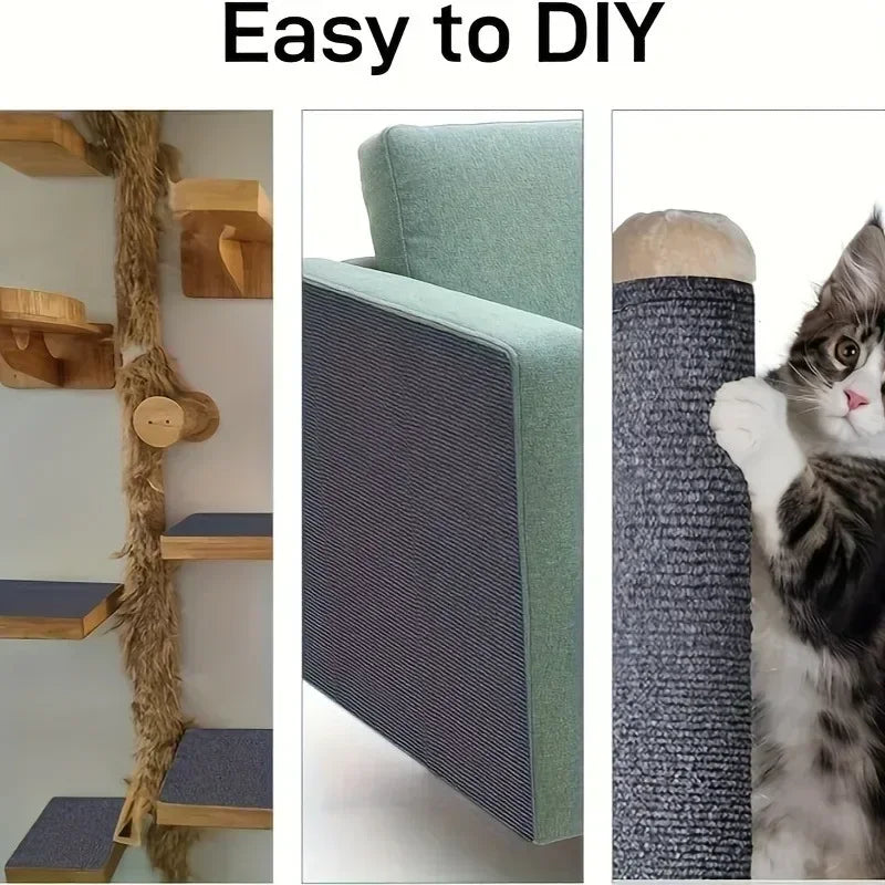 Cat Scratching Mat & Protector diy
