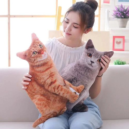 Cat Shape Sofa Decoration Throw Pillows