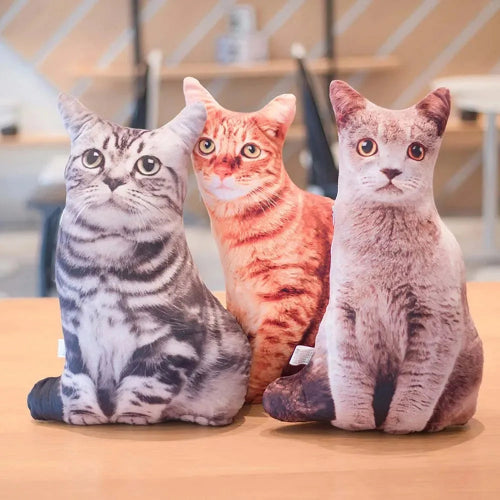 Cat Shape Sofa Decoration Throw Pillows