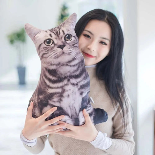 Cat Shape Sofa Decoration Throw Pillows