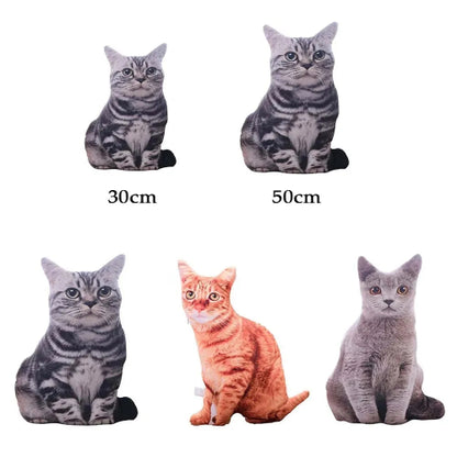 Cat Shape Sofa Decoration Throw Pillows