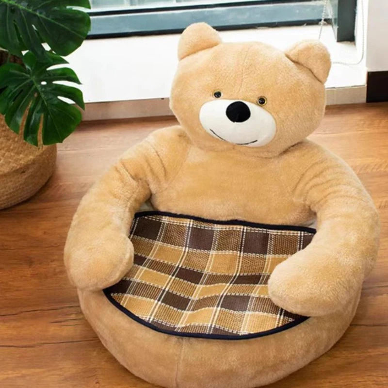 Cozy Bear Hug Pet Bed