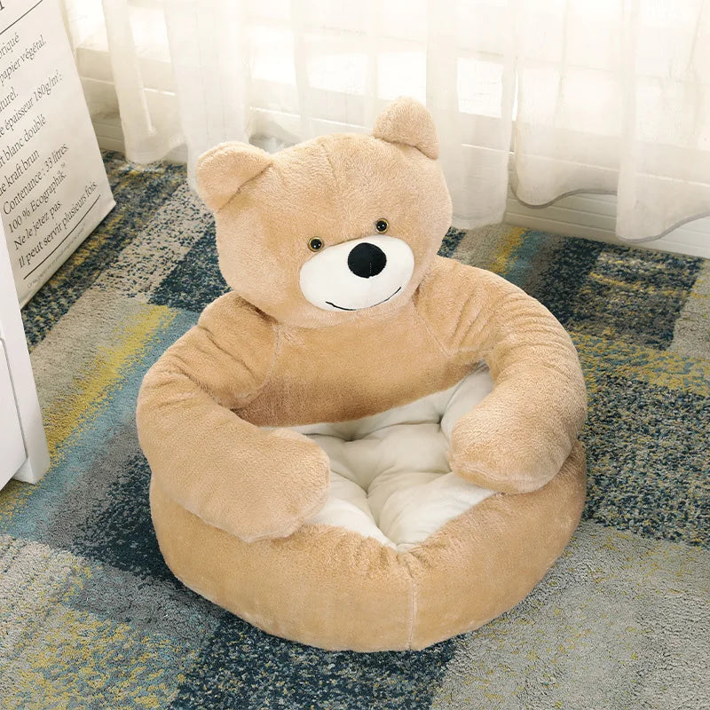 Cozy Bear Hug Pet Bed