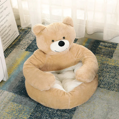 Cozy Bear Hug Pet Bed
