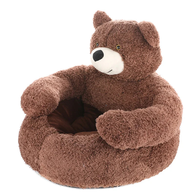 Cozy Bear Hug Pet Bed