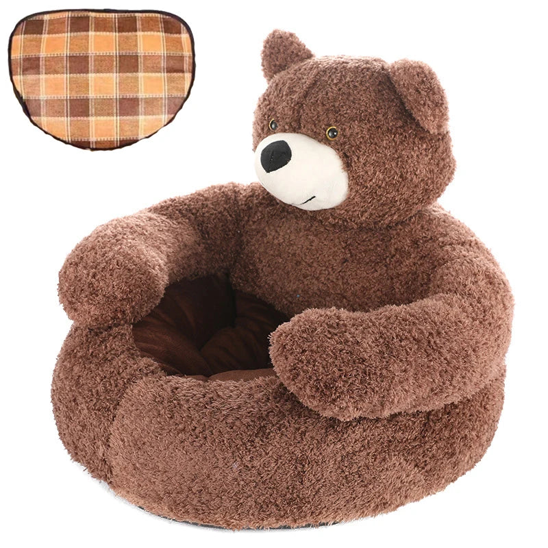 Cozy Bear Hug Pet Bed