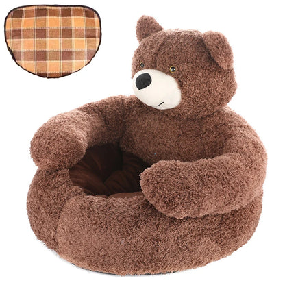 Cozy Bear Hug Pet Bed