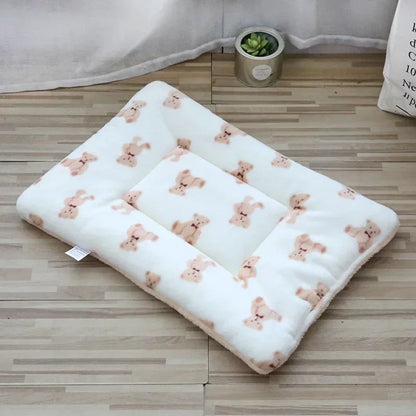 CuddleCozy Plush Pet Bed Mat