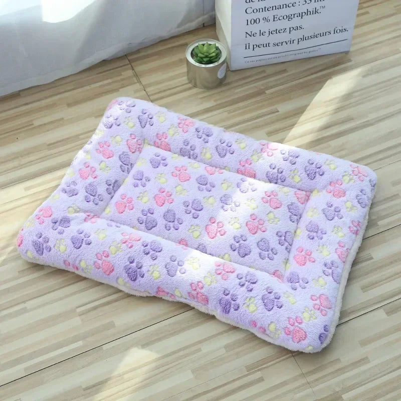 CuddleCozy Plush Pet Bed Mat