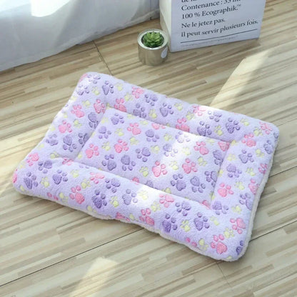 CuddleCozy Plush Pet Bed Mat