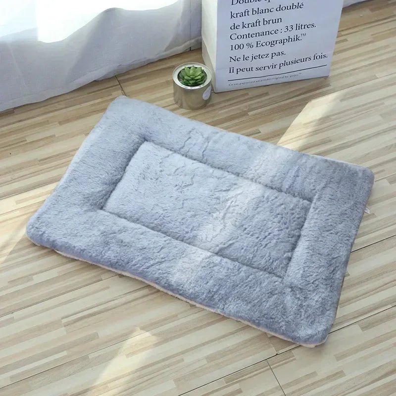 CuddleCozy Plush Pet Bed Mat