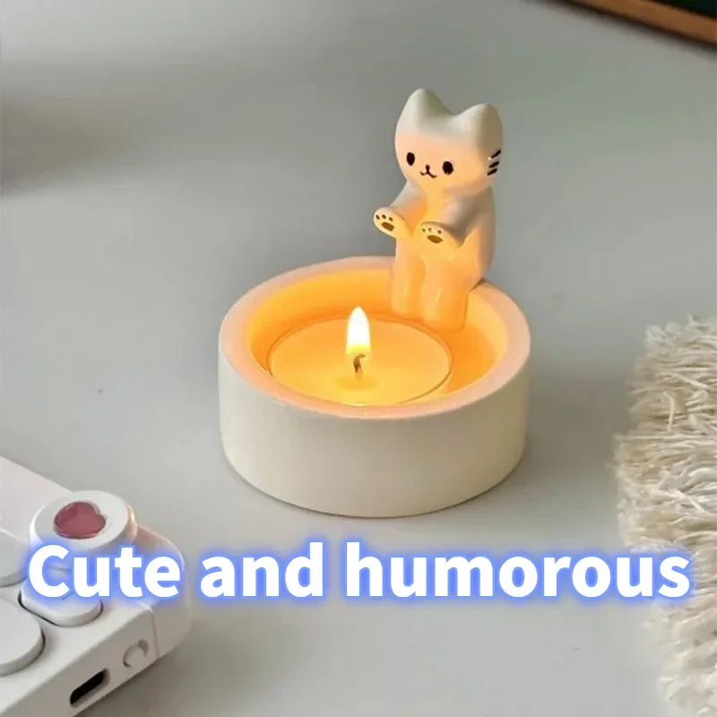 Cute Animal Cartoon Candle Holder