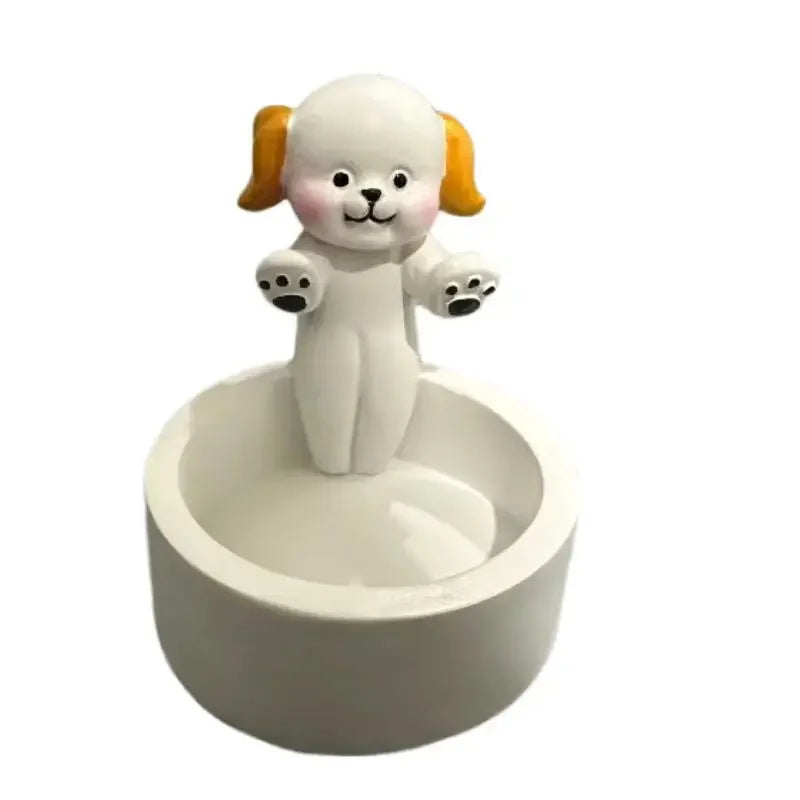 Cute Animal Cartoon Candle Holder