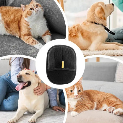 Double-Sided Pet Grooming Gloves
