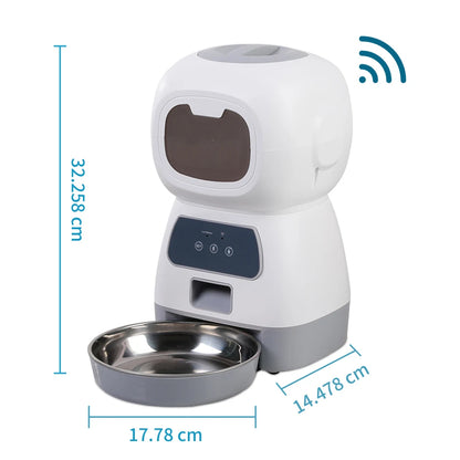 FeedMaster Voice-Timed Pet Dispenser