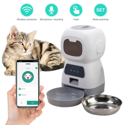 FeedMaster Voice-Timed Pet Dispenser