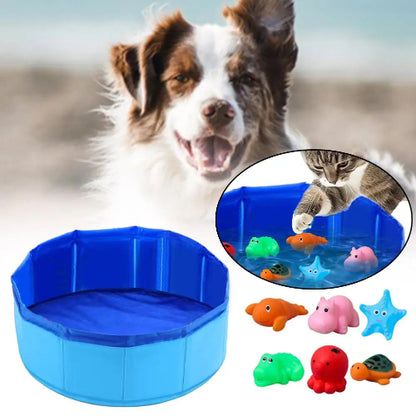 Foldable Pet Bath & Play Pool