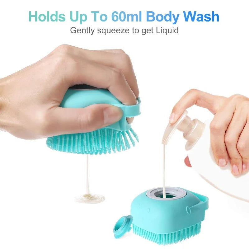 Gentle Grooming: Shower Brush for Cats