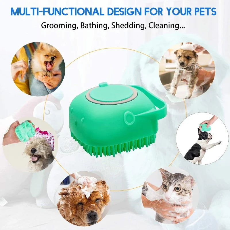 Gentle Grooming: Shower Brush for Cats
