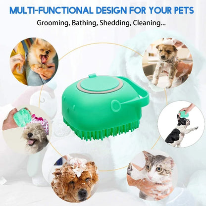 Gentle Grooming: Shower Brush for Cats