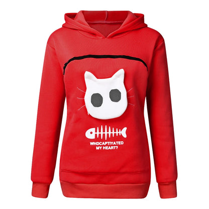 Cat Lovers Cuddle Pouch Hoodie
