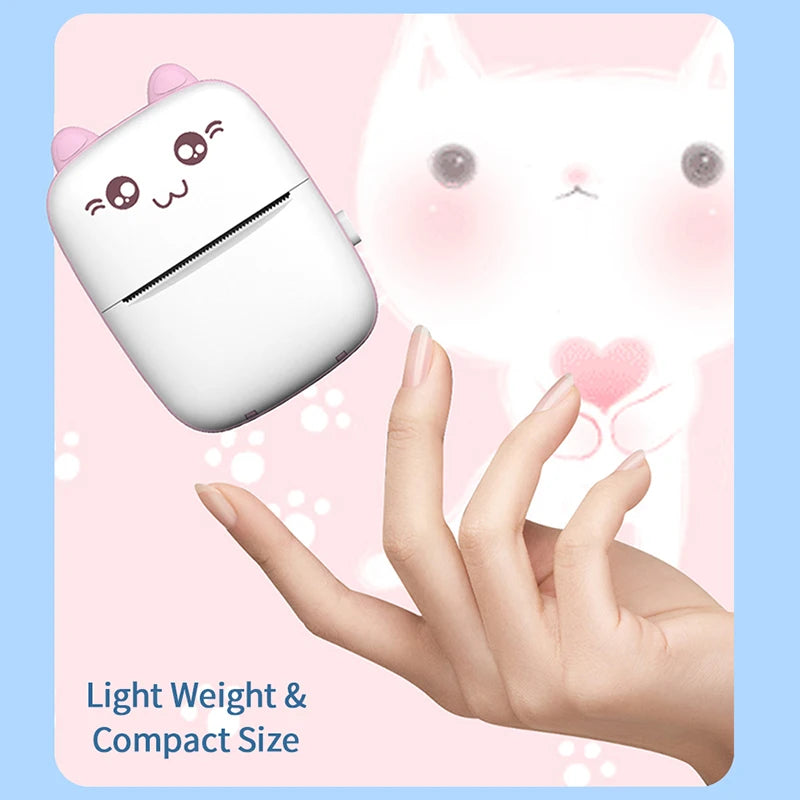 PawsPrint: The Adorable Cat-Shaped Thermal Portable Printer