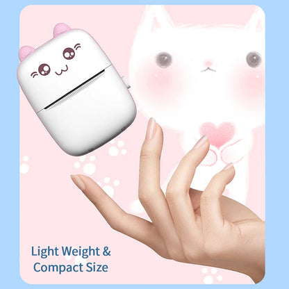 PawsPrint: The Adorable Cat-Shaped Thermal Portable Printer