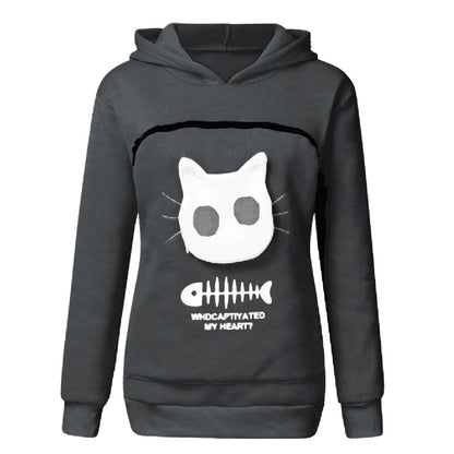 Cat Lovers Cuddle Pouch Hoodie