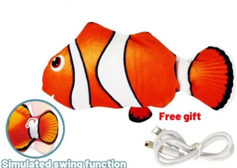 Interactive Fish Cat Toy