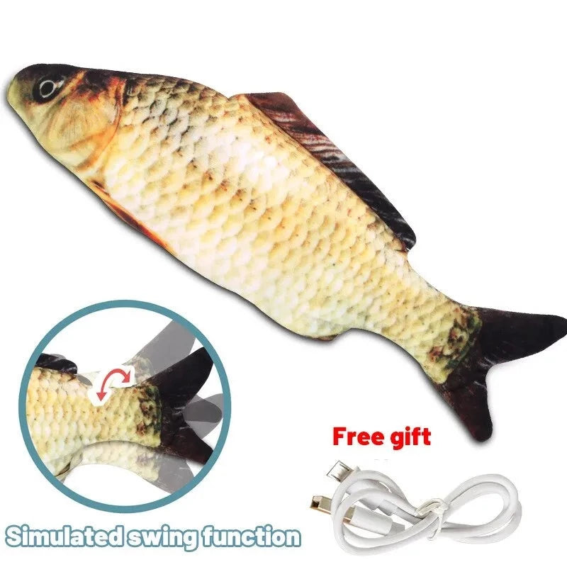 Interactive Fish Cat Toy