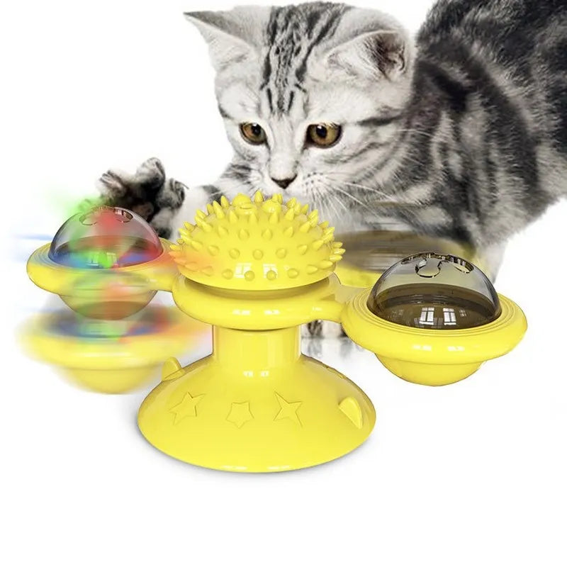 PawsomeSpin LightPlay Whirl Interactive Toy