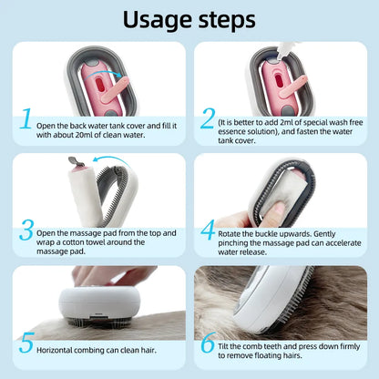 Purr-fect 4-in-1 Pet Comb