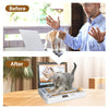 3-in-1 Cat Laptop Scratcher with Mouse & Bell