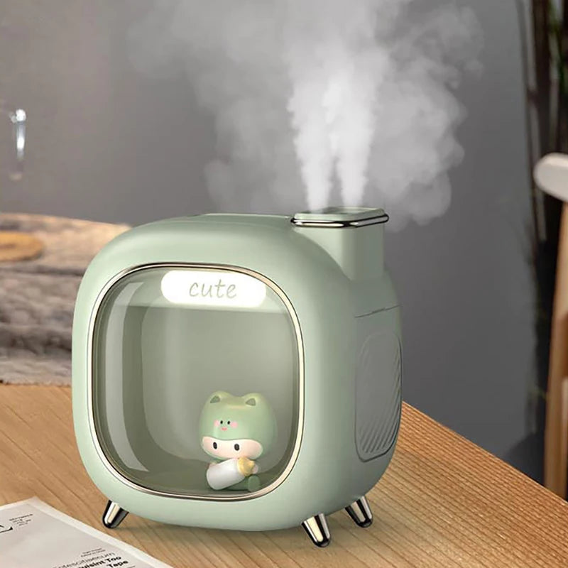 Mini USB Double Spray Humidifier