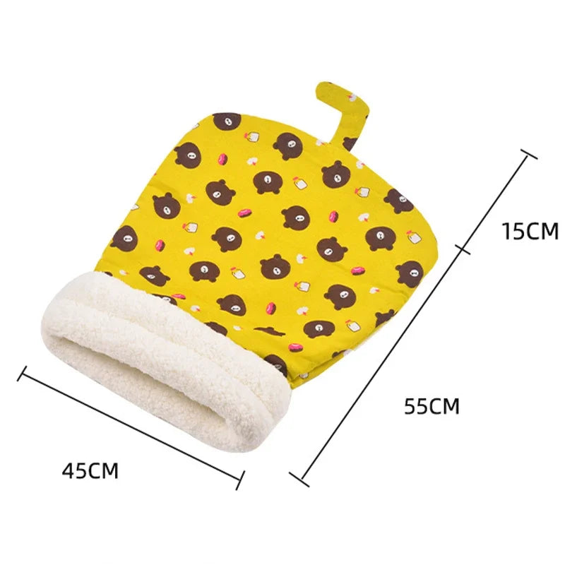 SnugglePouch™ Soft & Fluffy Cat Sleeping Bag