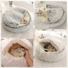 Cuddle Cave: Plush Pet Mattress