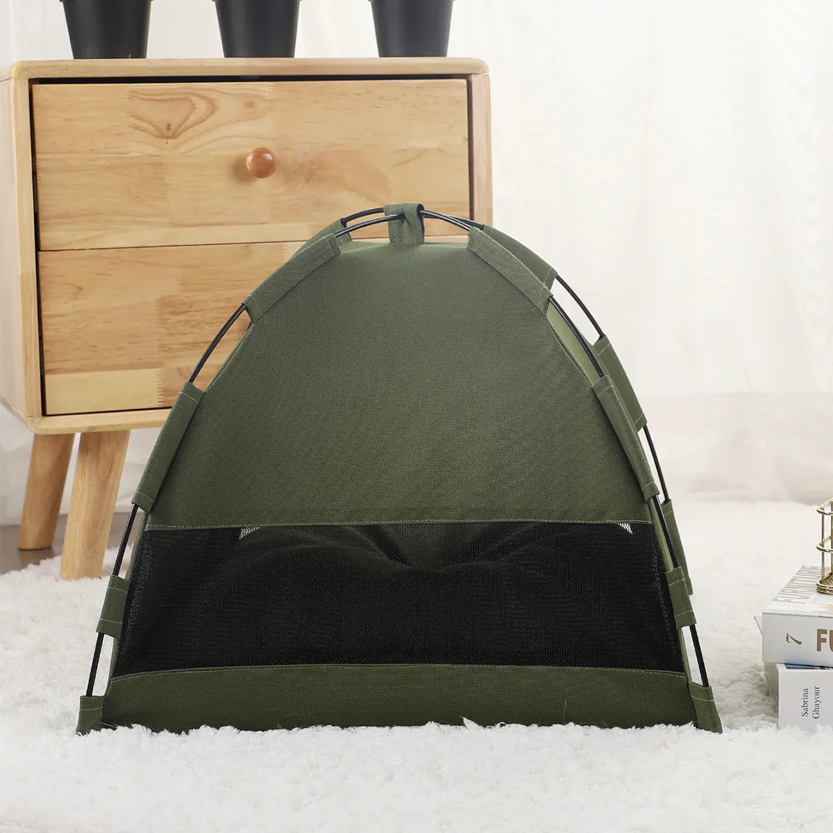 Purrfect Tenthouse: Luxury Indoor/Outdoor Cat Tent